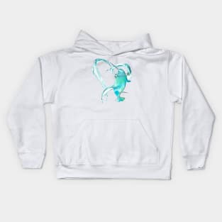 I Love Narwhals Kids Hoodie